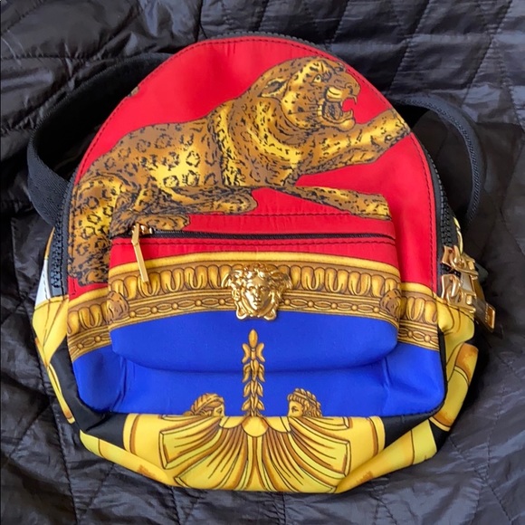 Versace Handbags - AUTHENTIC Versace Mini Backpack
